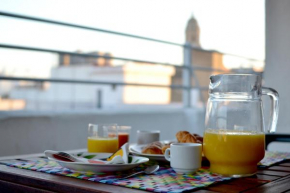 Ático con terraza y vistas